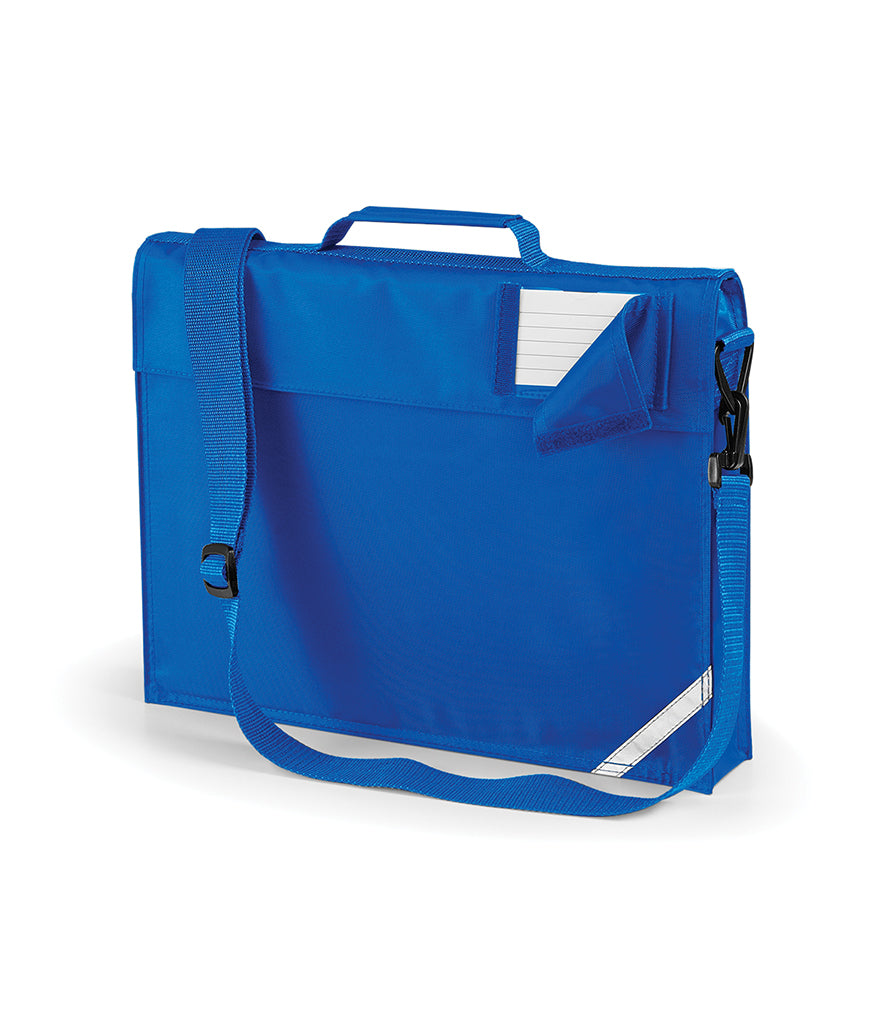 Quadra Junior Book Bag with Strap (Royal Blue) LANG