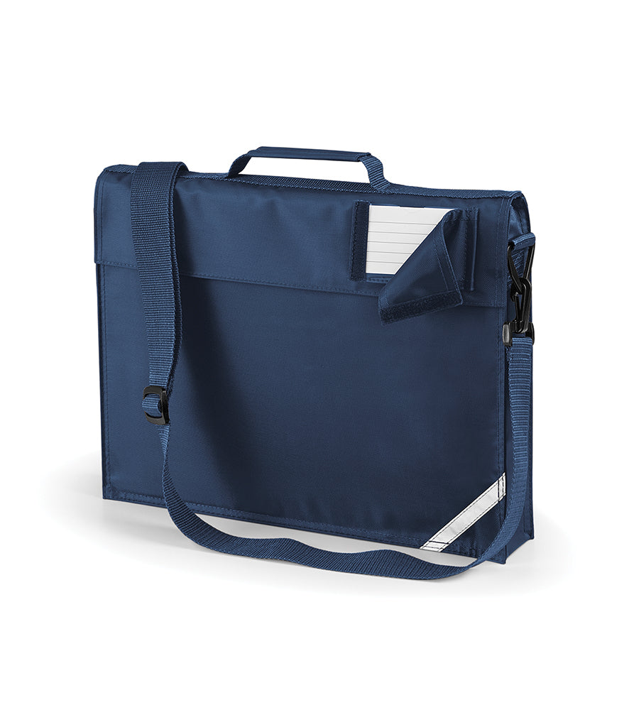 Quadra Junior Book Bag with Strap (Navy) MIL