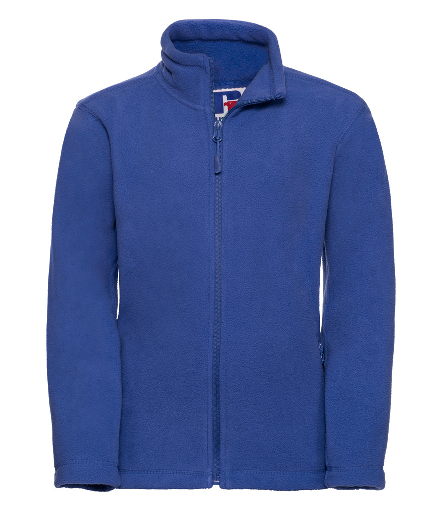 Russell Athletic Kids Fleece Jacket (Royal Blue) OUTDOOR USE ONLY BEAC