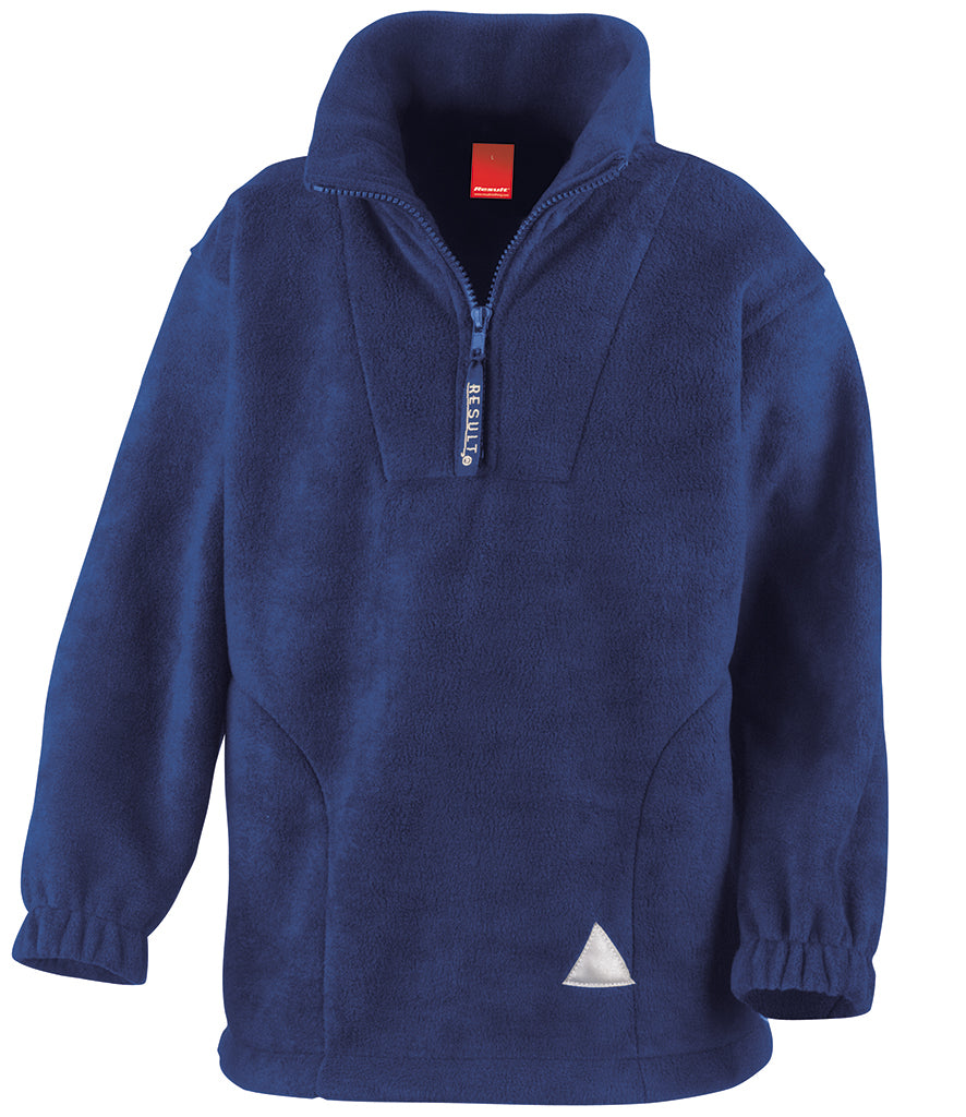 Result Kids/Youths Zip Neck Polartherm™ Fleece LANG