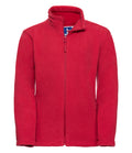Russell Athletic Kids Outdoor Fleece Jacket (Red) KO