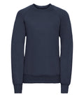 Russell Athletic Kids Raglan Sweatshirt (Navy) LAZ